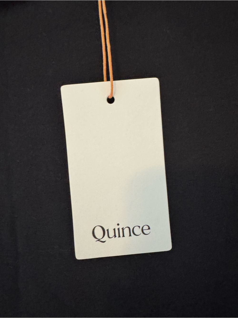NWT Quince Second Skin T-Shirt Bodysuit black medium - Picture 6 of 9